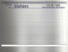 Tablet Screenshot of lightningrodsolutions.com